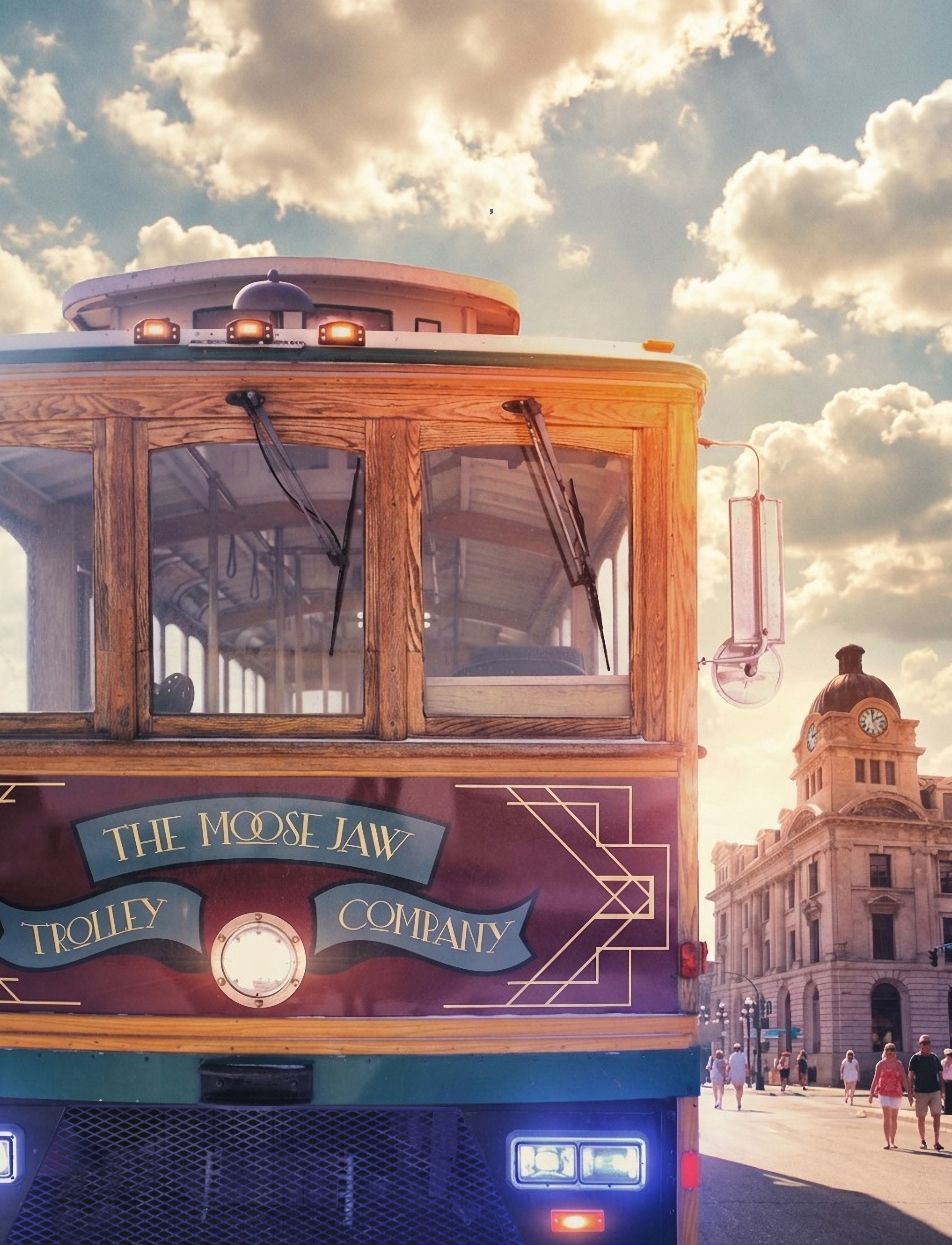 Trolley on Main Street